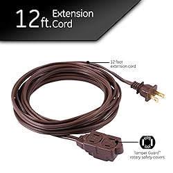 GE home electrical 3-Outlet Power Strip, 12 Ft