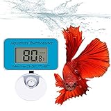 UPLY Aquarium Thermometer Digital Fish Tank Thermometer for Water Temperature