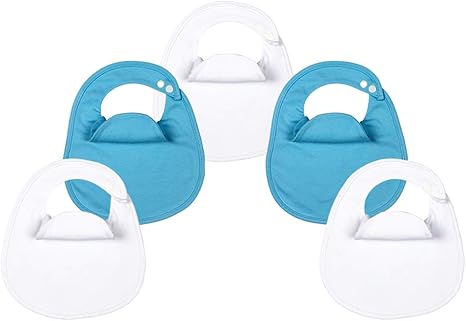 dribble bibs with plastic backing