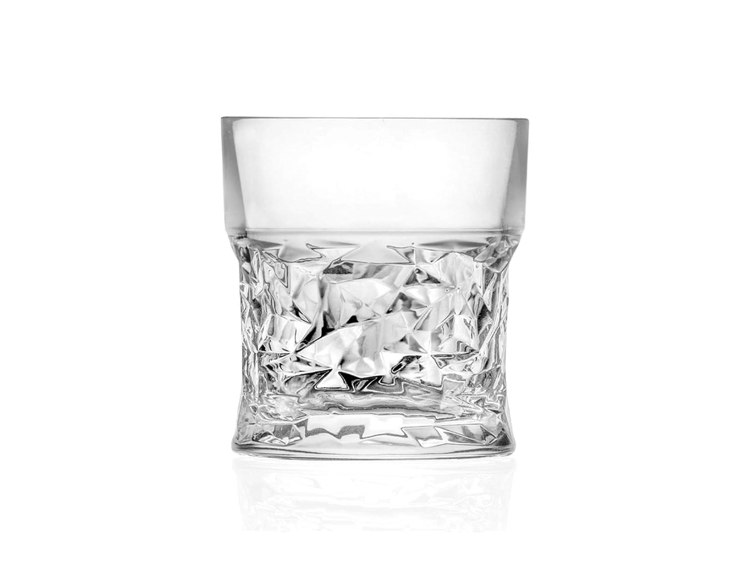 RCR 269792 Mixology Sound Funky Pack of 6 Glasses, Sound Glass, cl 32