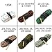 IdealHouse 2 Pack Gun Bore Snake Gun Maintenance Barrel Cleaner Tools .17 .22 Cal .308 .380 9mm .270 7mm Caliber 12GA Rifle Pistol Shotgun Cleaning (Choose More Calibers)
