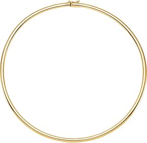 Banvari 14K Yellow Gold 4mm Omega 16 