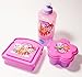 Paw Patrol Pink and Purple Sandwich Container, Water Bottle and Snack Container Lunch Box 3 Piece Set