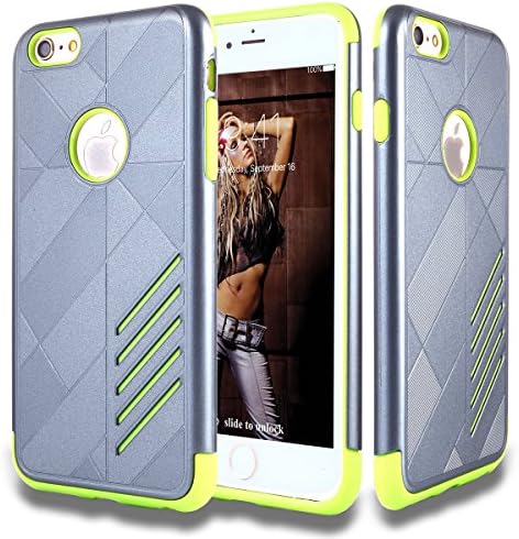 iPhone 7 Case,Qusum Shockproof Anti-scratch Resist Cracking [ Heavy Duty ] Dual Layer Armor Ultimate protection and Rugged Design Case for Apple iPhone 7 4.7" inch ( Gunmetal Gray )