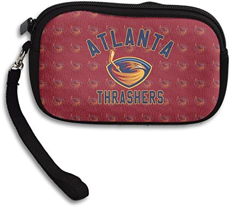 USA Hockey Atlanta Thrashers Logo Purse & Key Wristlet Bag