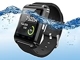 Eachbid U8 Wrist Wear Bluetooth Smart Wrist Watch for smart phone Black