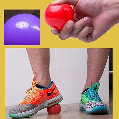 Olymstore 100/200pcs Colorful Ball Fun Soft Plastic Ocean Ball Baby Kid Toy Swim Pit Toy (5.5 cm-100 pcs)