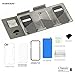 iPhone 8 Case and 7 Case, SaharaCase Classic Protective Kit Bundle with [ZeroDamage Tempered Glass Screen Protector] Rugged Protection Anti-Slip Grip [Shockproof Bumper] Slim Fit - Clear