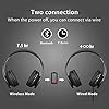 Wireless-Bluetooth-Over-Ear-Stereo-Foldable-HeadphonesWireless-and-Wired-Mode-Headsets-with-Soft-Memory-Protein-EarmuffsBuilt-in-Mic-for-Mobile-Phone-TV-PC-LaptopBlack Wireless Bluetooth Over Ear Stereo Foldable Headphones,Wireless and Wired Mode Headsets with Soft Memory-Protein…
