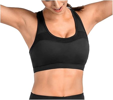 Un baby123 Deportes Reunidos en Ropa Interior para Mujeres, Estereotipos a Prueba de choques para Correr, Chalecos de Yoga Estilo Chaleco, con Almohadilla en el Pecho, Material de poliéster.: Amazon.es: Hogar