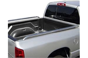 BETTER AUTOMOTIVE Universal 4ft (48 inch) Bed (Rail Length 47-1/4") (Drill Mount) Truck Side Bed Rails S/S Stainless Steel