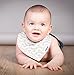 Baby Bandana Drool Bibs with 2 Burp Cloths, Unisex 6-Pack Gift Set for Drooling and Teething Boys and Girls, 100% Absorbent Cotton, Soft, Hypoallergenic - “Bonbon Set” by Zoozik