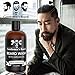 Beard Wash Shampoo with Argan Oil - Aids Growth and Volume - Beard Shampoo & Softener for Men with Essential Oils - Best Beard Grooming Products for All Types of Beards - Handcrafted in the USA
