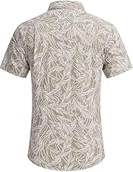 COOFANDY Mens Casual Button Down Shirts Linen Beach