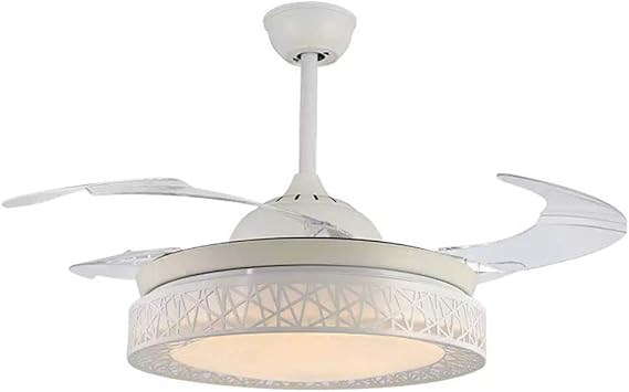 Modern Ceiling Fan Light Crystal Chandelier Led Invisible