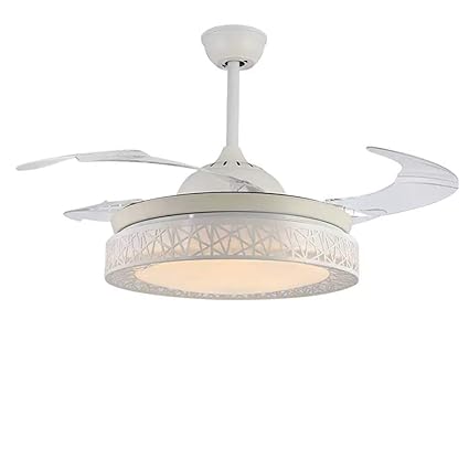 Modern Ceiling Fan Light Crystal Chandelier Led Invisible