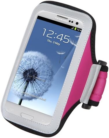 Supreme Workout Armband for ZTE Nubia Z11 Mini / Axon Mini / Blade D6 / Apex 3 / Qlux / Obsidian / Sonata / Overture / Maven / Grand / Nubia (Hot Pink)