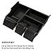 Car Center Console Organizer Insert Tray for Toyota Tundra 2007-2017 , Car Organizer Armrest Box Glove Box for Toyota Sequoia 2008+