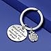 iWenSheng Teacher Gifts Keychain - Teacher Appreciation Gifts for Women Teacher Christmas Valentines Gifts (White)