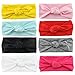 Udobuy®8 Pcs Super Cute Baby Girls Toddler Elastic Headbands Turban Knot Hairband Headwear
