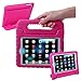 HDE Kids Case for iPad Mini 2 3 -Shock Proof Rugged Heavy Duty Impact Resistant Protective Cover Handle Stand for Apple iPad Mini 1 2 3 Retina (Hot Pink)