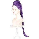 Askuang Light Purple Wig with Long Braids for Women Halloween Cosplay - Kpop Costume Wig