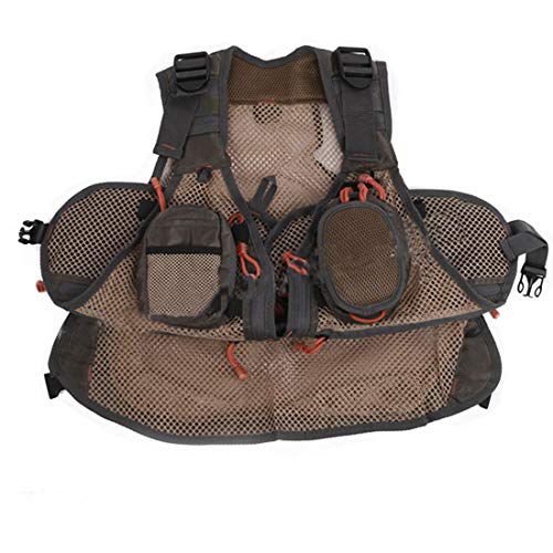 Aventik Gilet De Pêche à La Mouche Super Léger Pour Tous Les Hommes Sans Fous En Ouades, Gilet De Pêche à La Mouche En Eau Profonde Pour Garder Au Frais