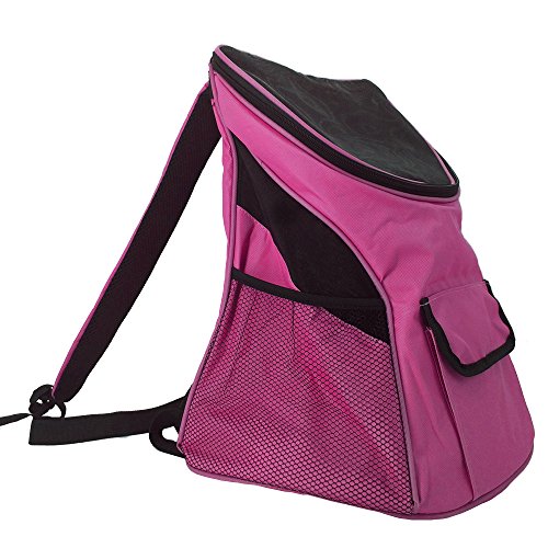 GAXmi Pet Carrier Backpack for Cats Small Dogs Portable Travel Bag Airline Approved Breathable Mesh Hands-free Adjustable Pet Holder Bag Lightweight Collapsible for Traveling Hiking Cycling - Thumbnail 2