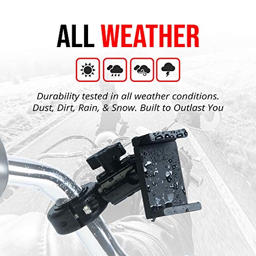 4 Metal+Motorcycle+Mount+Phone+Industrial