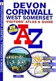 Image de Devon, Cornwall and West Somerset Visitors' Atlas (A-Z Street Maps & Atlases)