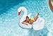 Summer Palms Giant Swan Lounge Pool Float, 78