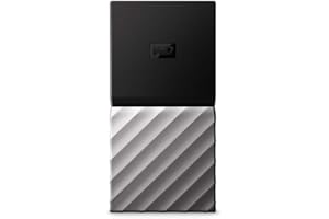 WD 256GB My Passport SSD Portable Storage - USB 3.1 - Black-Gray - WDBKVX2560PSL-WESN