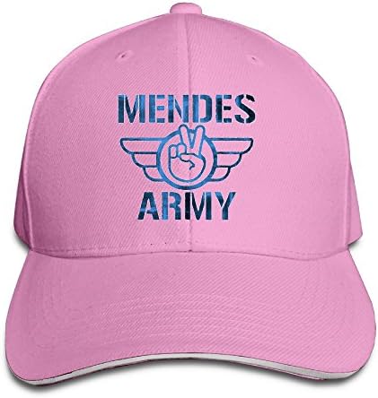 Gsyful Shawn Mendes Army Trucker Baseball Snapback Cap Hat Black
