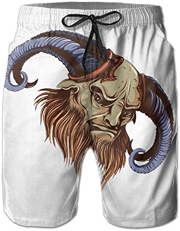 Bull Horn Monster Cool Male Shorts For Men