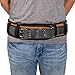 Dickies Heavy-Duty Padded Work Belt for Contractors, Double-Tongue Roller Buckle, Adjustable, 5-inch Width, Holds Most Tool Belt Pouches, Grey/Tan