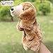 Plush Dog Hand Puppets for Kids Animal Hand Puppet