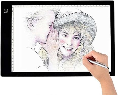 Youch A4 LED Light Box Tracer Ultra-thin Portable Tracing Light Table USB or AC Power Tracing Light Pad artist light box