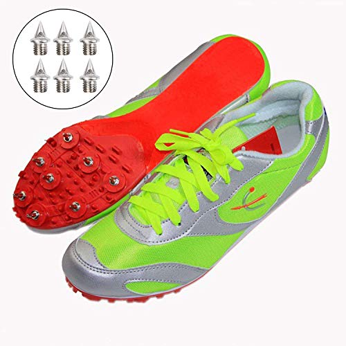 ECOWIN 110pcs 1/4 Inch Track Spikes Pyramid Shoes Spike Replacements Stainless Steel for Track and Cross Country Spikes with Spike Wrench, Replacement Spikes for Sprint Sports Short Running Shoes - Thumbnail 4