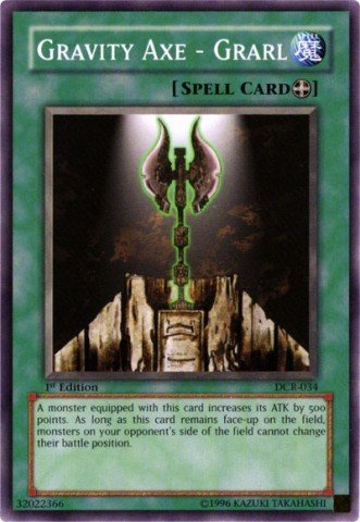 Yu-Gi-Oh! - Gravity Axe - Grarl (DCR-034) - Dark Crisis - 1st Edition - Common