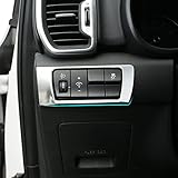 etopmia Car Headlight Switch Cover Sticker fit Kia Sportage KX5 2016 2017