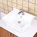 ELITE Solid Brass Brushed Nickel Umbrella Style Overflow Cap for Ceramic Sinks