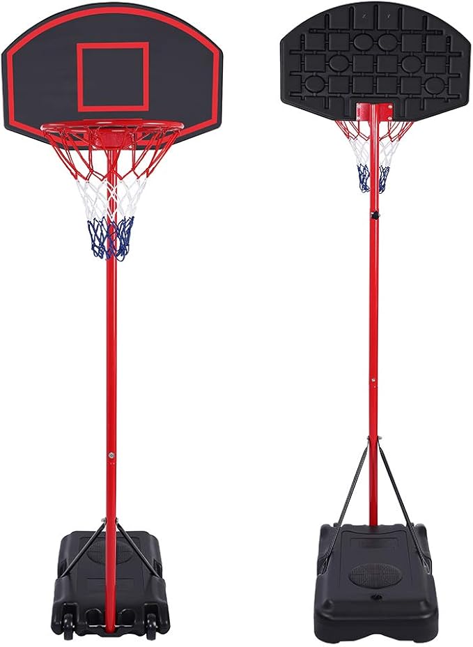 Bigbanana Protable Kids Basketball Hoop System 5.25 Ft 7