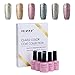 CLAVUZ Platinum Gel Nail Polish Kit Soak Off UV LED Nail Varnish Lacquer Beauty Salon Manicure Nail Art Tool Set 10ML 6PCS