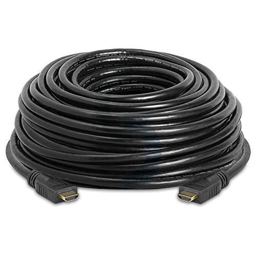 CableVantage HDMI 75ft Cable Cord With Ethernet Gold Plated Male to Male For PC PS4 Xbox TV High Speed HDMI 75FT Cable Audio Return Full HD 1080P v1.4