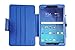 i-unik Compatible Case for Galaxy TAB E 8.0 Tablet Model Slim Folio Cover [w/Stylus] (Blue)