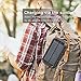 A ADDTOP Solar Charger 15000mAh Portable Phone Charger with Dual USB 2.4A Waterproof Solar Power Bank with Flashlight for Smart Phones, Tablets and More
