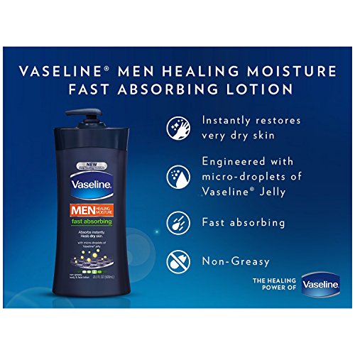 vaseline mens spray lotion