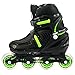 Crazy Skates 148 Kids Adjustable Inline Skate - Adjusts 4 Sizes (148B)