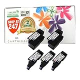 Shop At 247 Compatible Toner Cartridge Replacement for Dell 1250 (2 Black, 1 Cyan, 1 Yellow, 1 Magenta, 5-Pack)