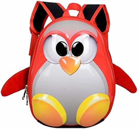 children's backpack 3D school bag mochila escolar menino kindergarten school bags for girls small penguin knapsack kids bag 02